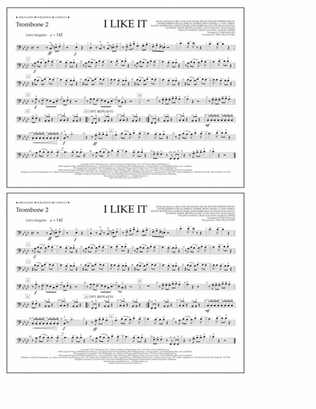 I Like It (arr. Tom Wallace) - Trombone 2