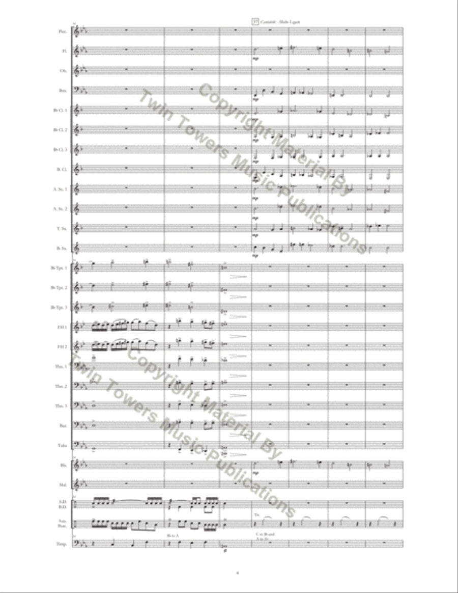 A Century of Opportunity Celebration Concert Band scores gallery preview page 8