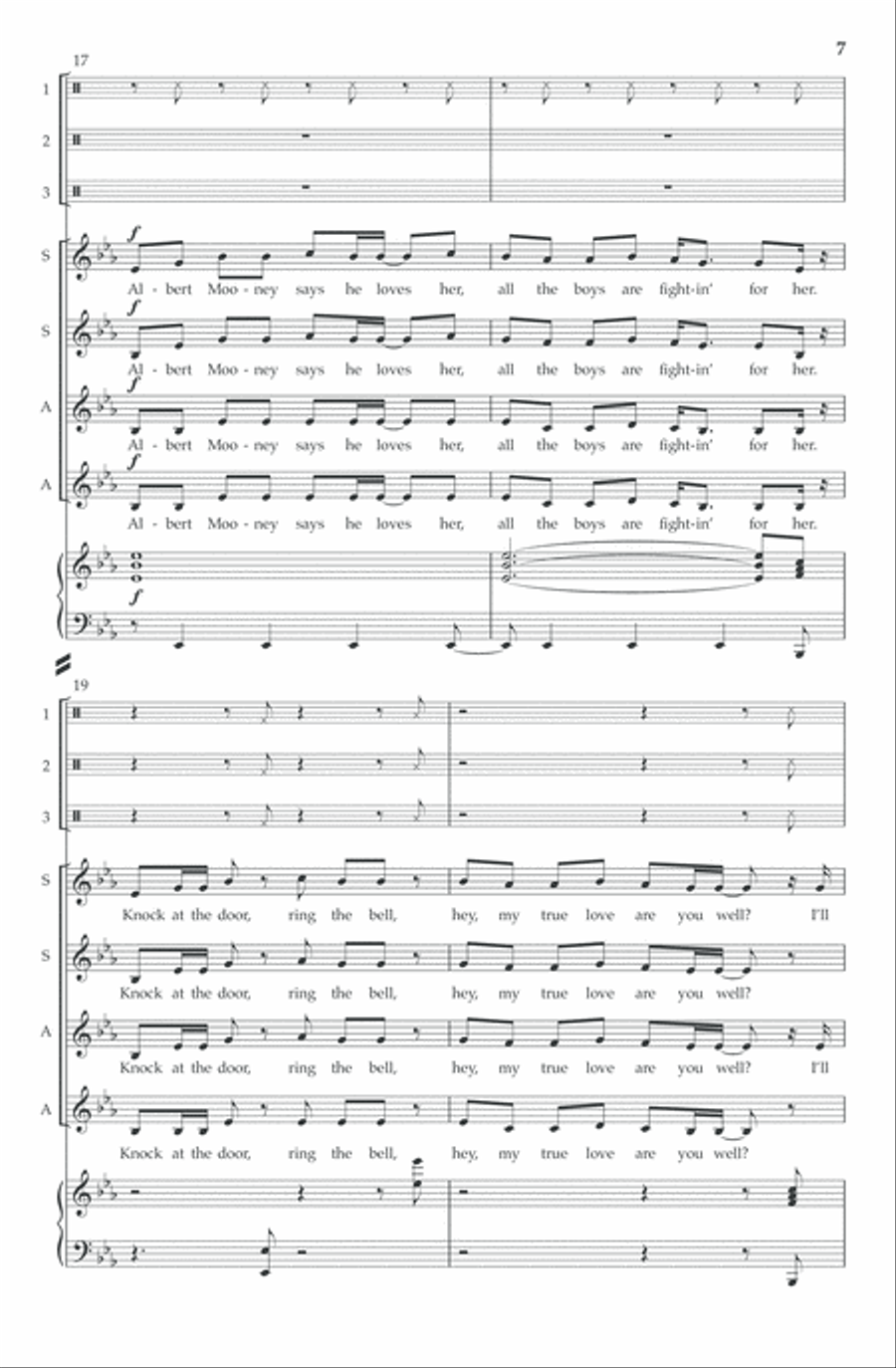 I'll Tell My Ma (SSAA) SSAA scores gallery preview page 8