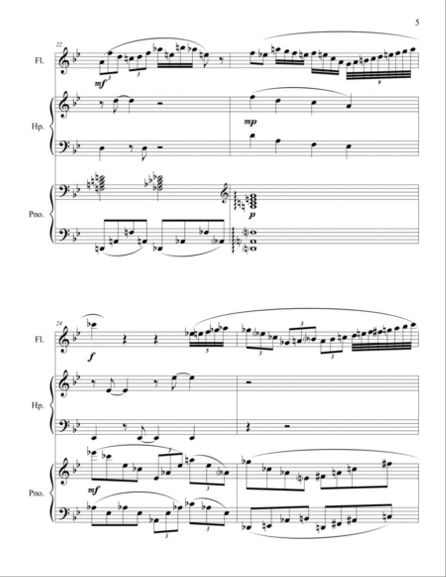 Quick Quiet Flight Flute scores gallery preview page 5