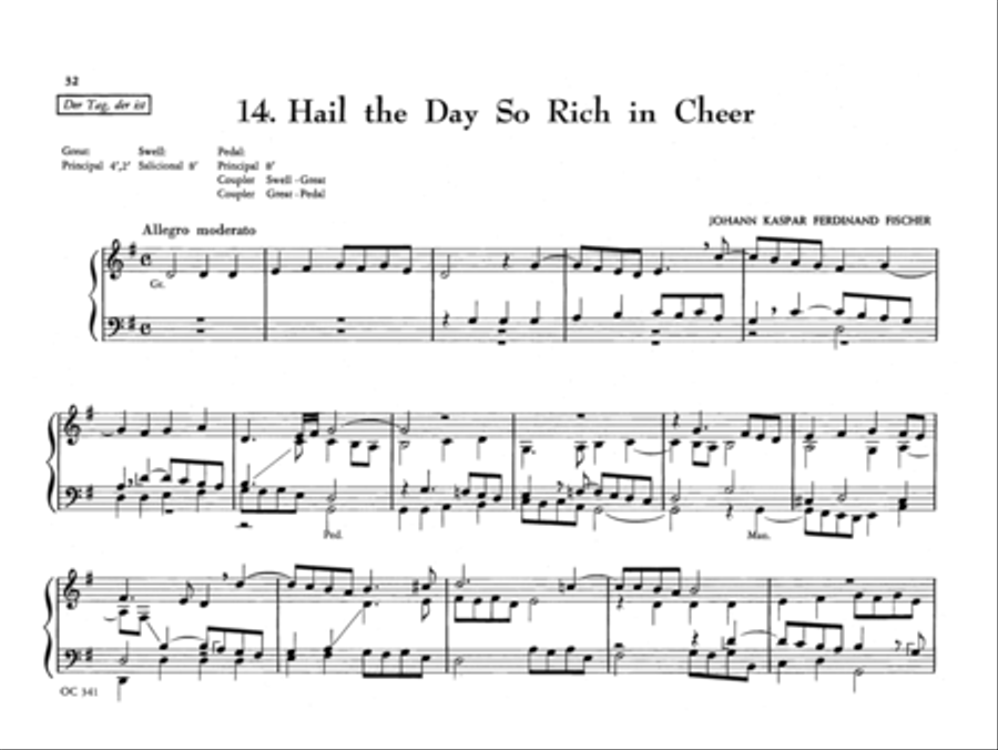 The Parish Organist, Part 05 (Advent, Christmas) Organ scores gallery preview page 16