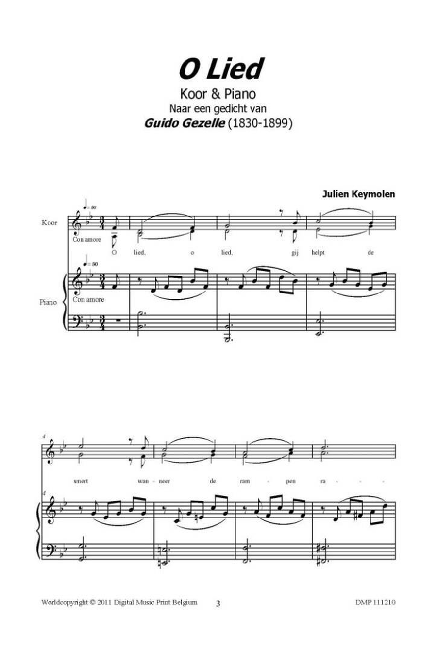 O Lied O Lied Mixed Choir scores gallery preview page 2