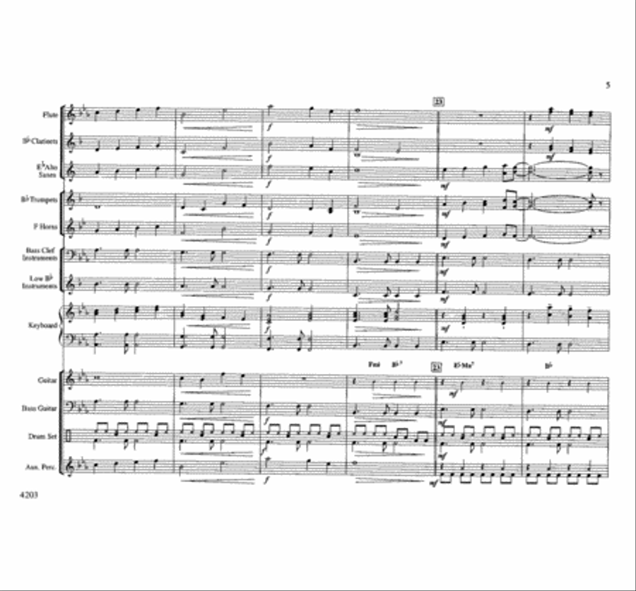 Step By Step Concert Band scores gallery preview page 5