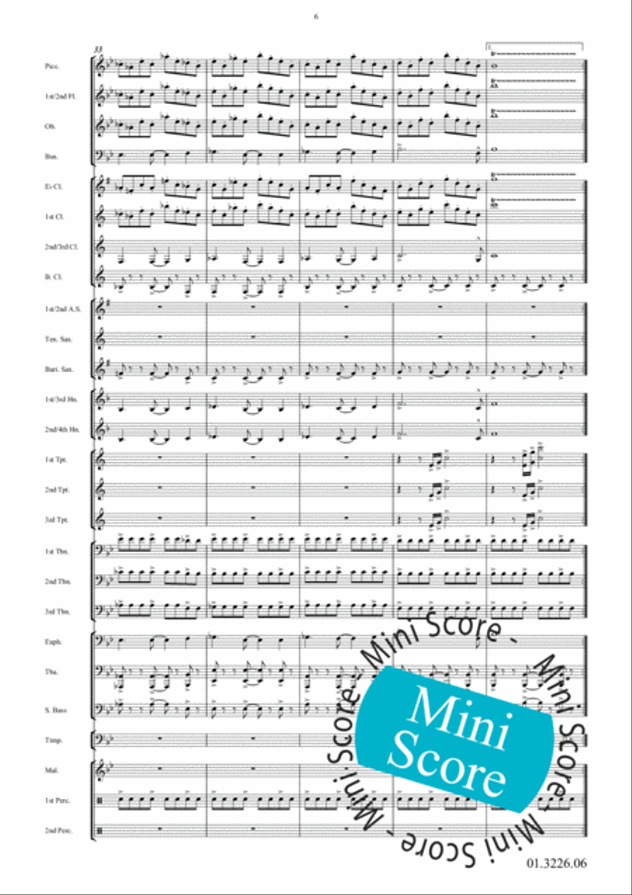 Nanga Parbat Concert Band scores gallery preview page 14