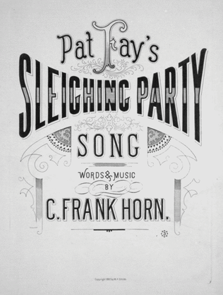 Pat Fay's Sleighing Party Song