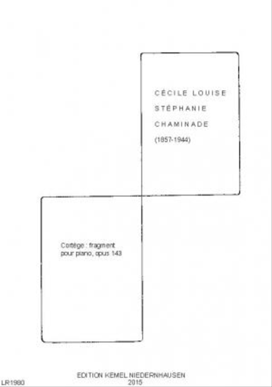 Cortege Piano Solo scores gallery preview page 1