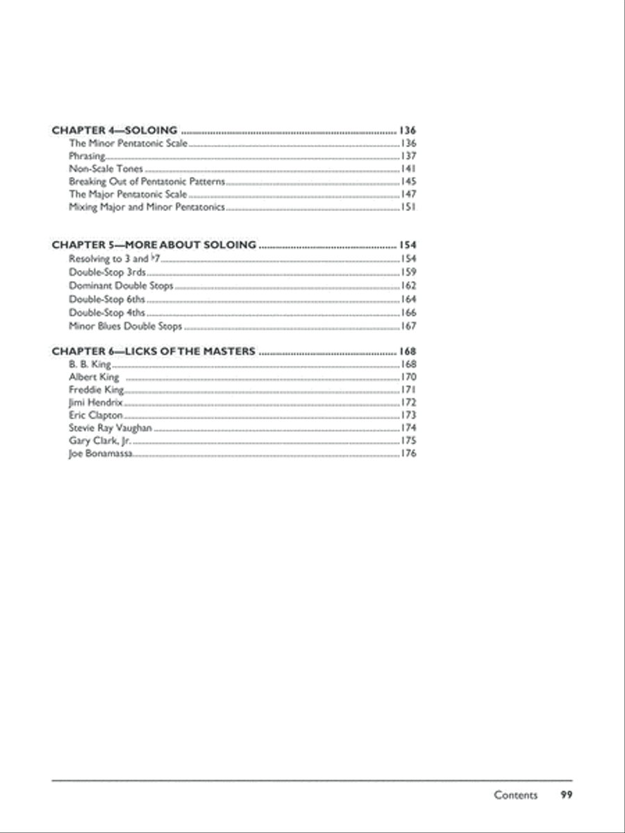 The Complete Blues Guitar Method Complete Edition Electric Guitar scores gallery preview page 8