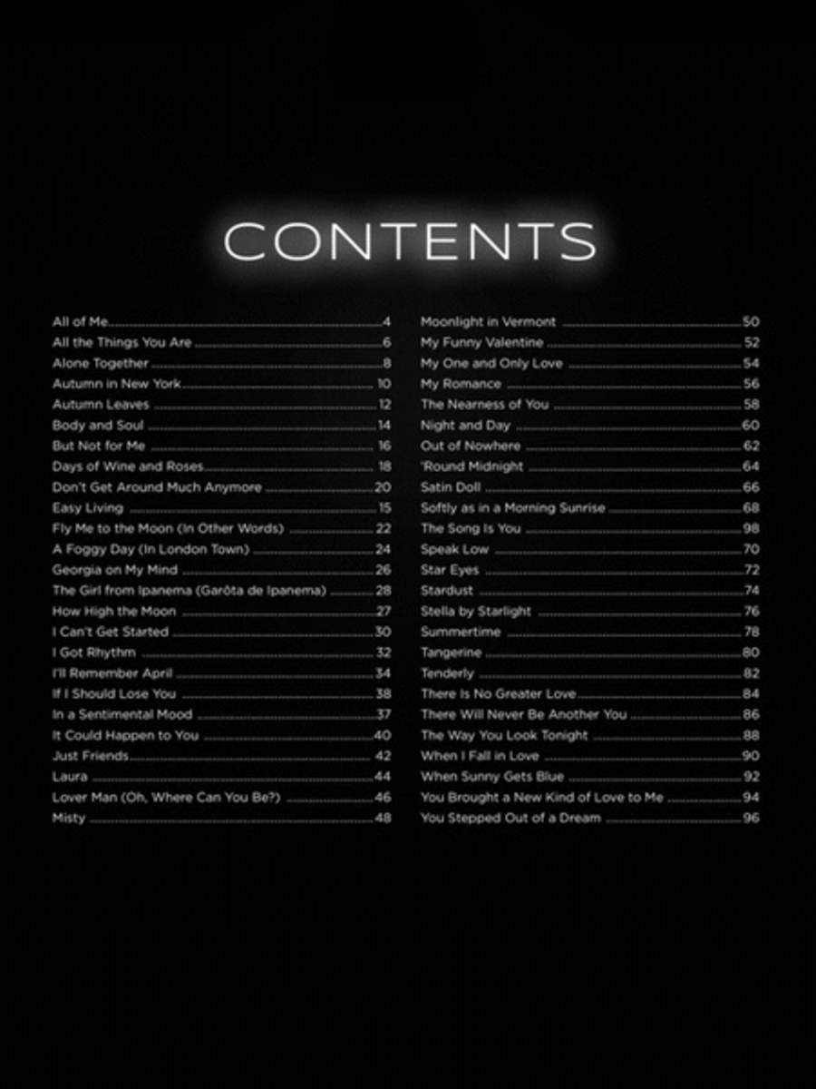 First 50 Jazz Standards You Should Play on Guitar Electric Guitar scores gallery preview page 2