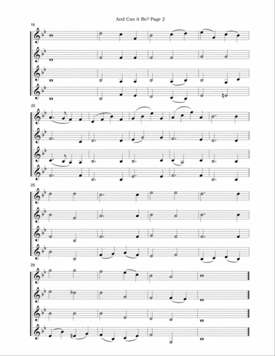 Your Favourite Easter Hymns for Clarinet Choir Woodwind Quartet scores gallery preview page 5