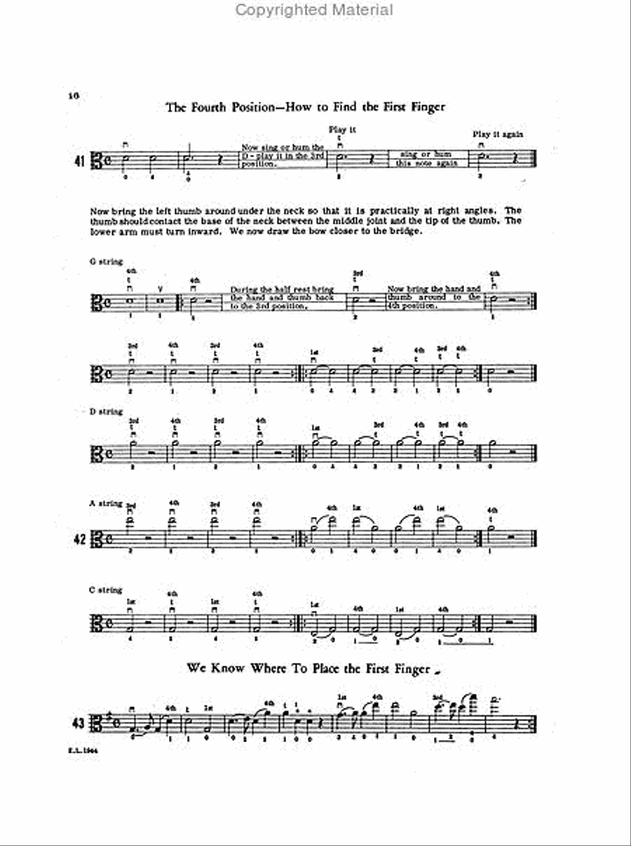 2nd and 4th Position String Builder Chamber Orchestra scores gallery preview page 4