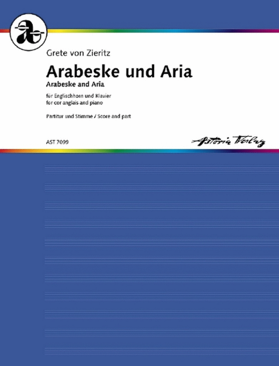 Arabeske und Aria English Horn scores gallery preview page 1