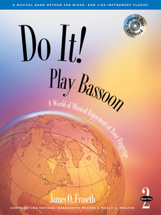Book cover for Do It! Play Bassoon - Book 2 with MP3s