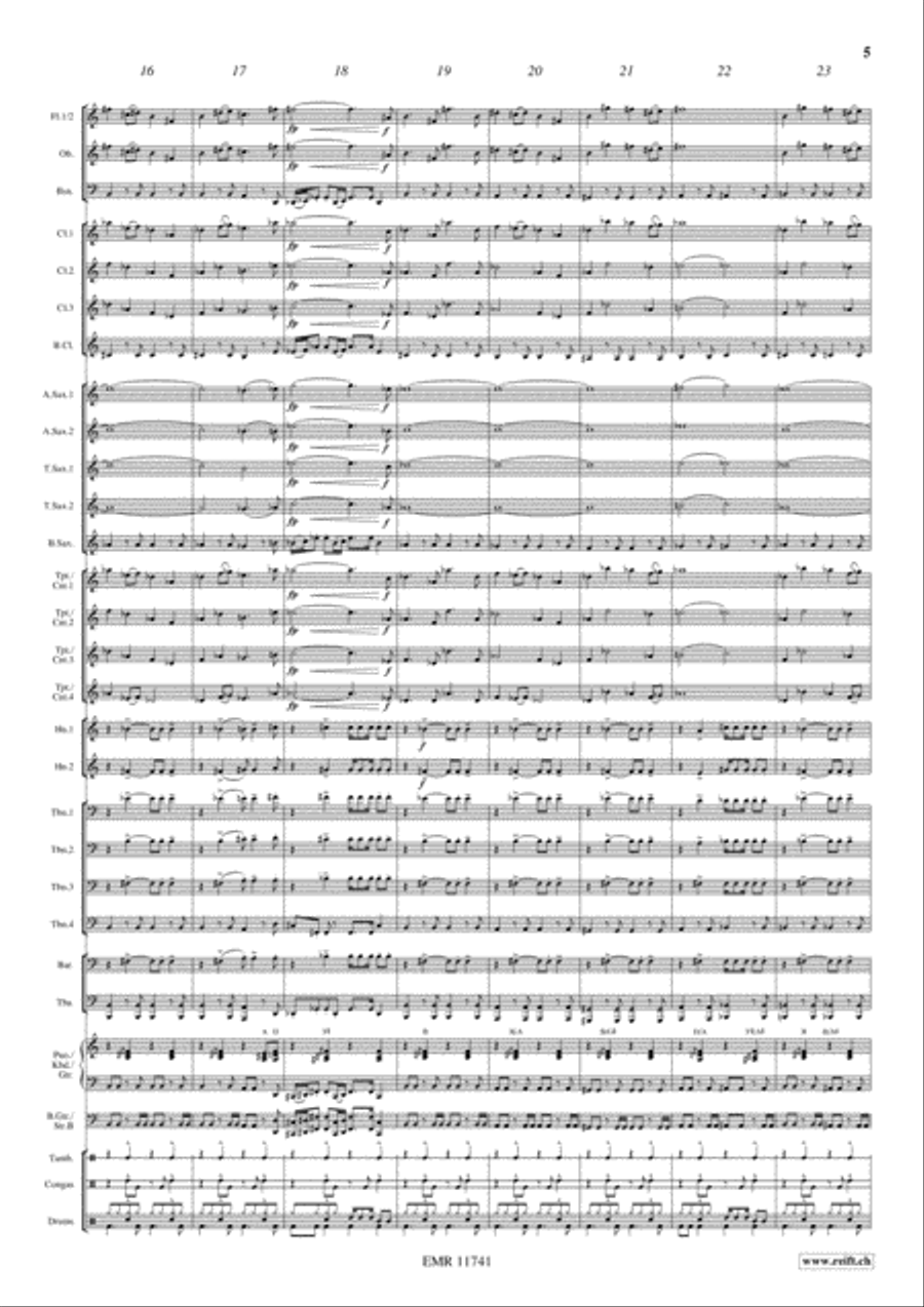 Dallas Concert Band scores gallery preview page 6