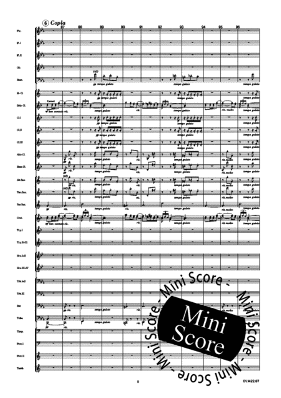Aragon Concert Band scores gallery preview page 15