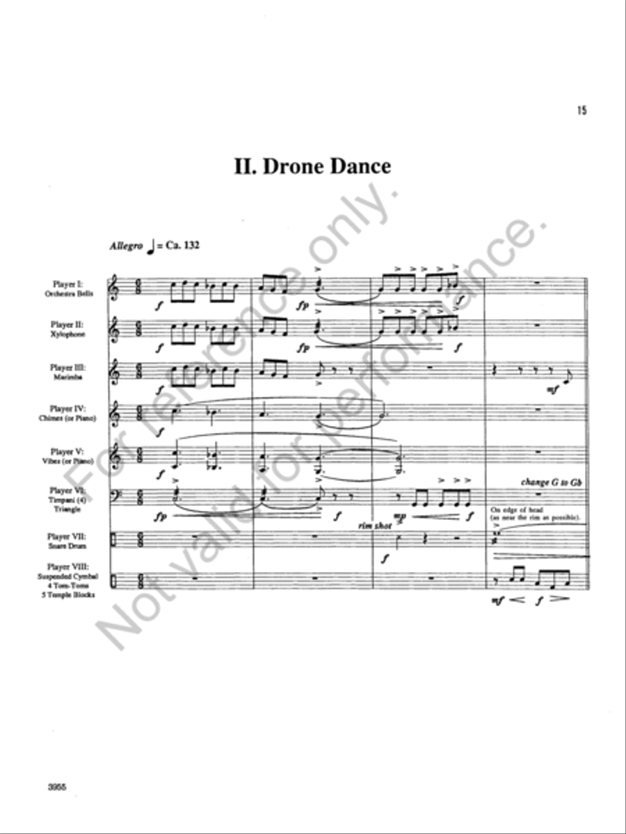 Windstone Suite Percussion Ensemble scores gallery preview page 14