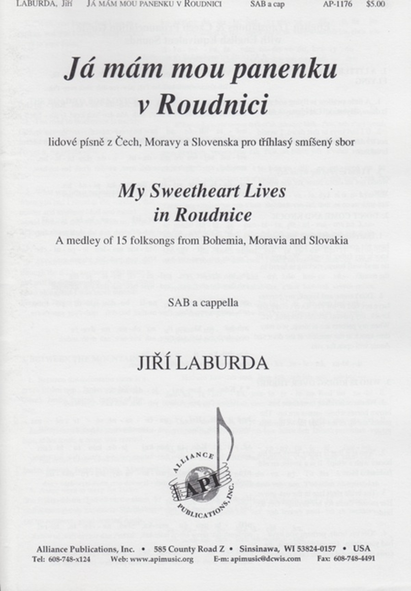 Ja Mam Mou Panenku V Roudnici/My Sweetheart Lives in Roudnice