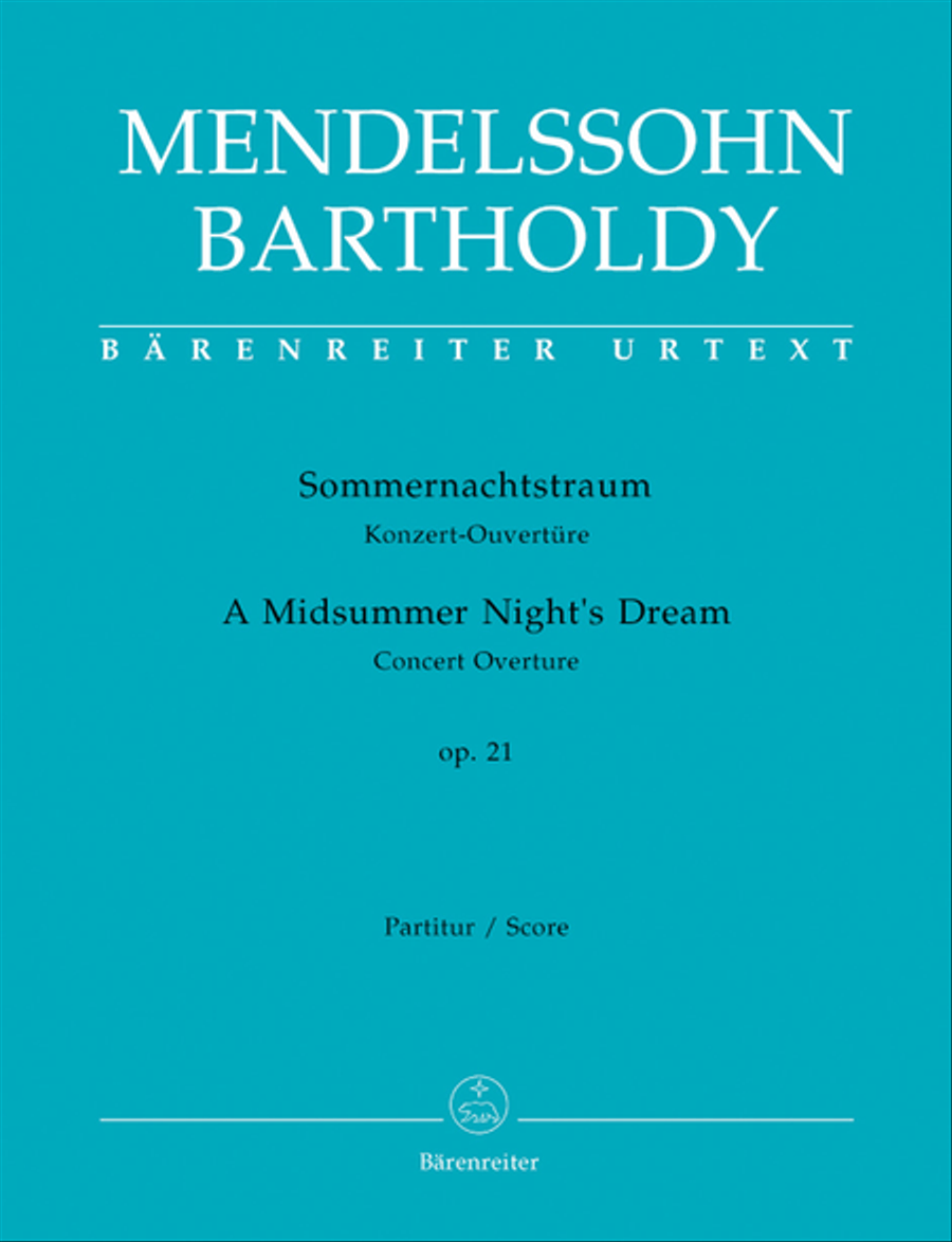 A Midsummer Night's Dream Overture Orchestra scores gallery preview page 1