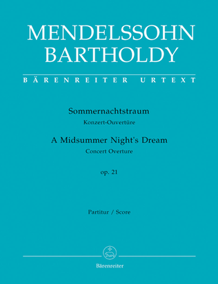 Book cover for A Midsummer Night's Dream Overture