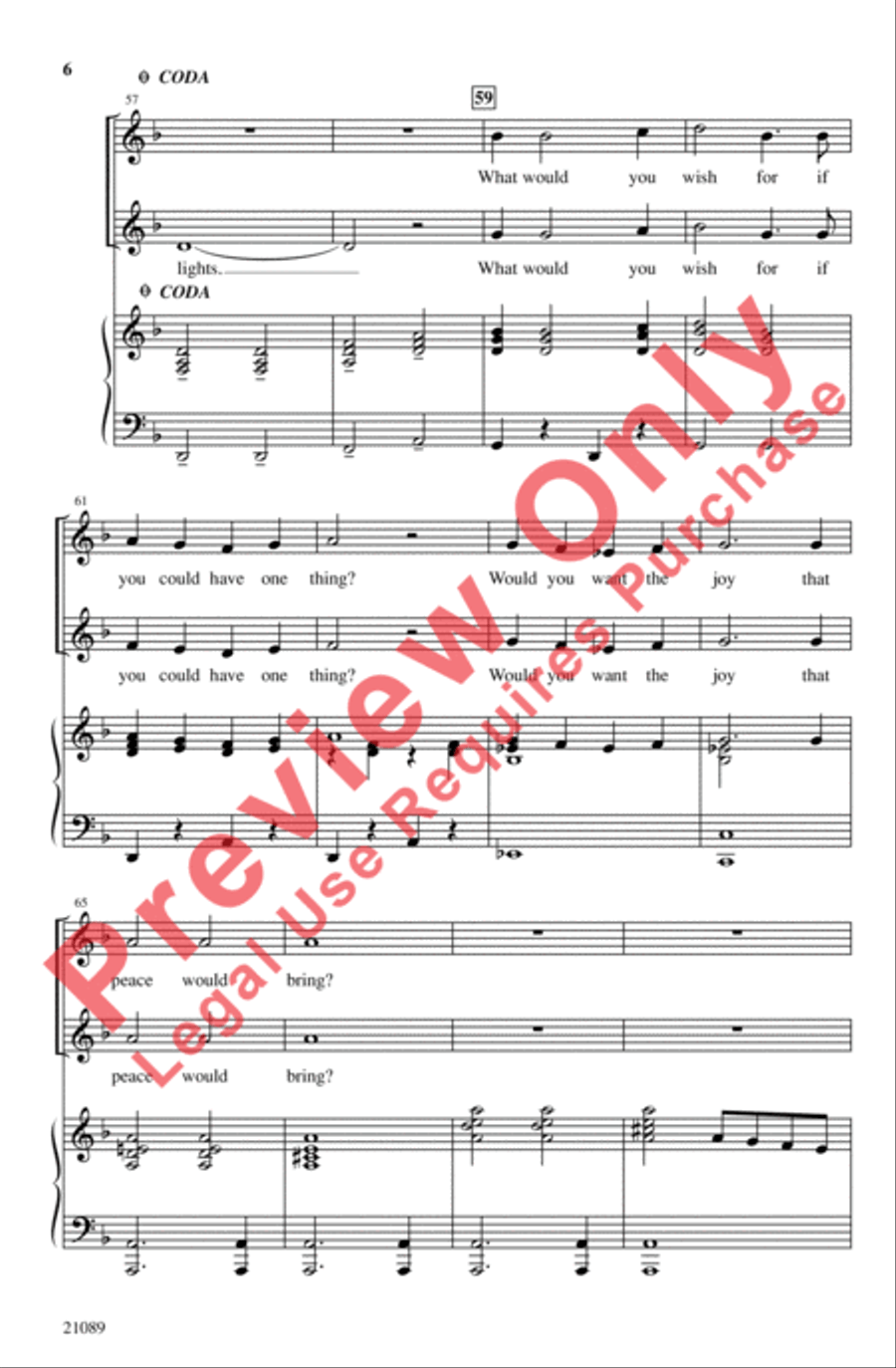 Kindle the Hanukkah Lights 2-Part scores gallery preview page 6