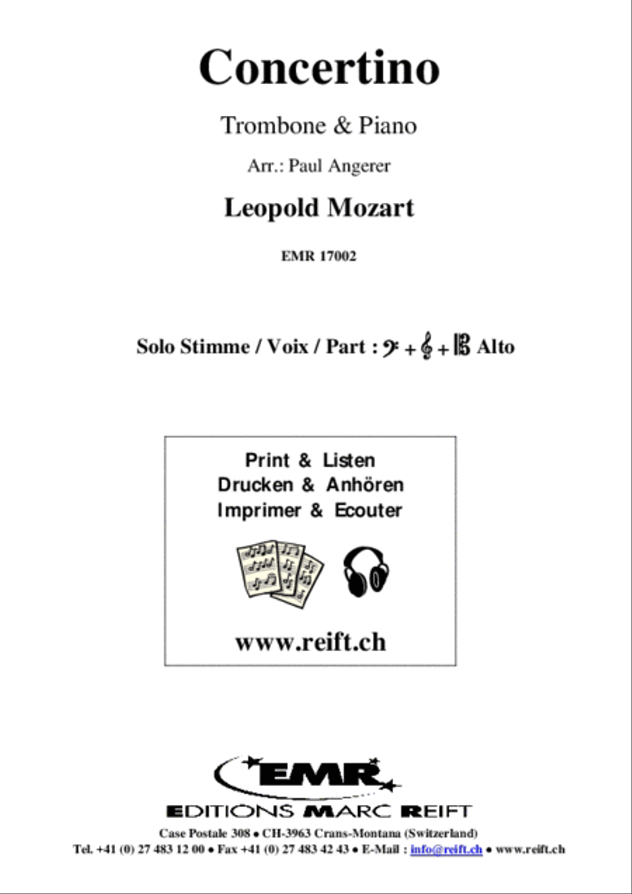 Concertino Concertino Piano Accompaniment scores gallery preview page 2