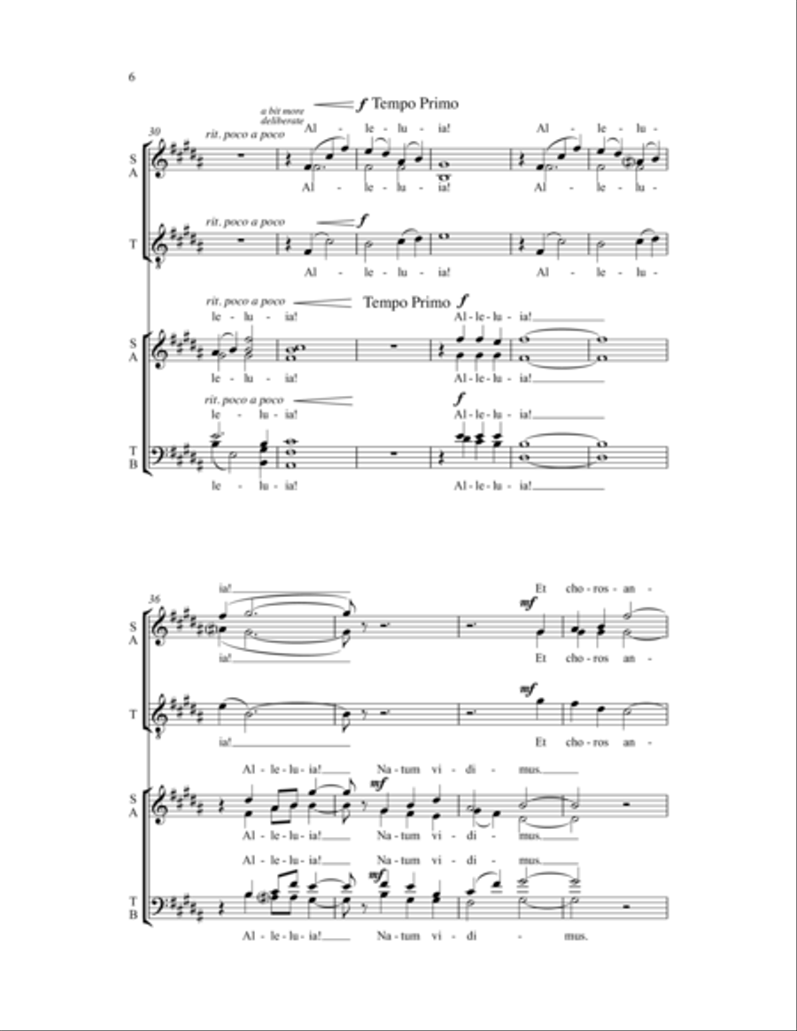 O Magnum Mysterium O Magnum Mysterium 4-Part scores gallery preview page 9