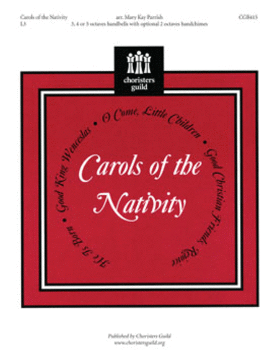 Carols of the Nativity by Mary Kay Parrish Handbell Choir - Sheet Music