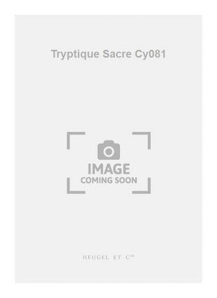 Book cover for Tryptique Sacre Cy081