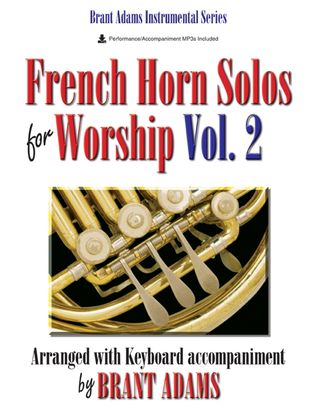 Book cover for French Horn Solos for Worship, Vol. 2
