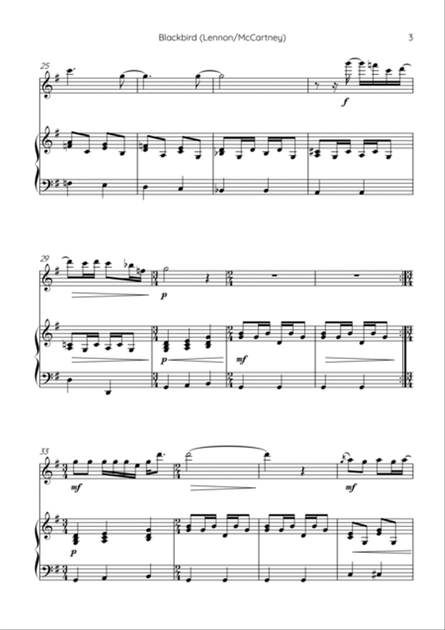 Blackbird Chamber Music scores gallery preview page 3