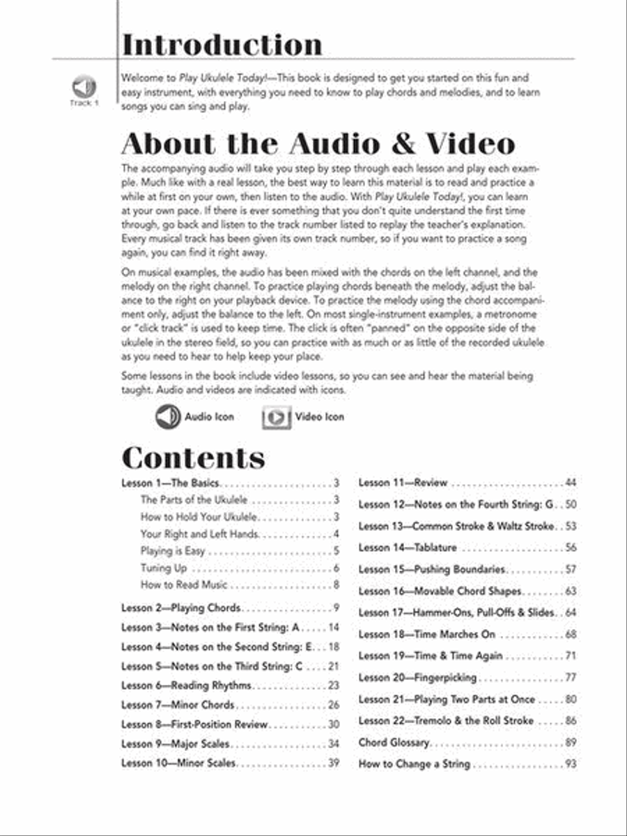 Play Ukulele Today! All-in-One Beginner's Pack Ukulele scores gallery preview page 3