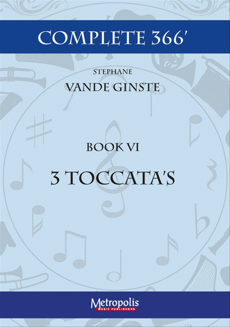 Complete 366' - Book 6: Toccata's for Piano Solo Piano Solo scores gallery preview page 1