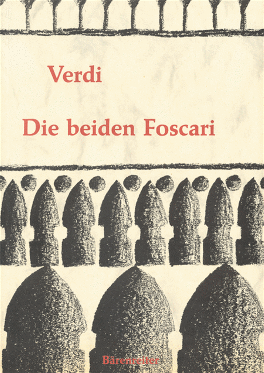 Die beiden Foscari - Der Doge von Venedig - I due Foscari TB scores gallery preview page 1