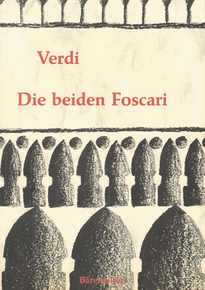 Book cover for Die beiden Foscari - Der Doge von Venedig - I due Foscari