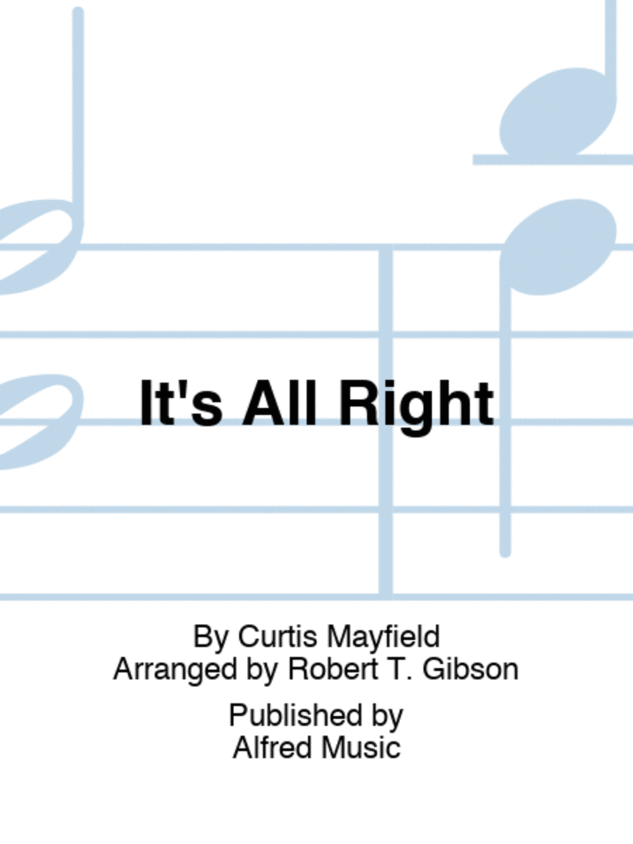 It's All Right Choir scores gallery preview page 1