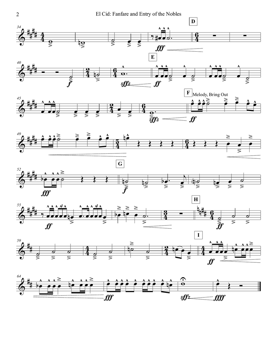 El Cid (fanfare And Entry Of The Nobles) by Miklos Rozsa