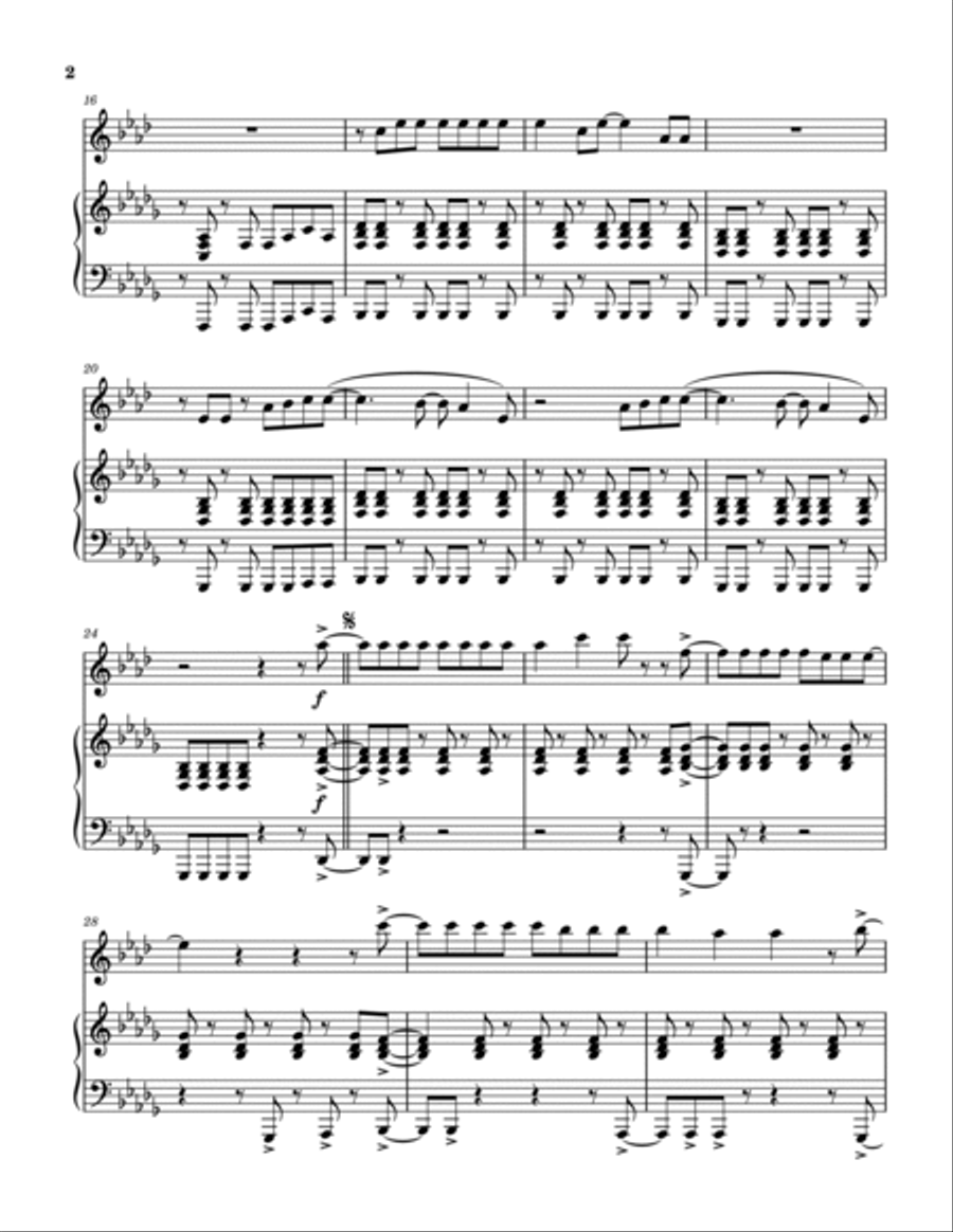 Do It Again Horn scores gallery preview page 3