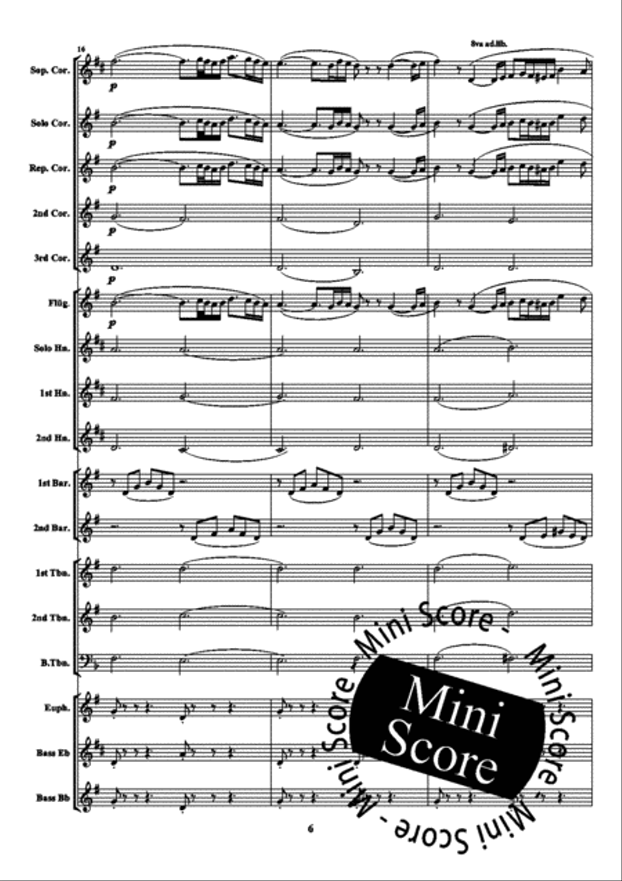 Casta Diva Brass Band scores gallery preview page 12