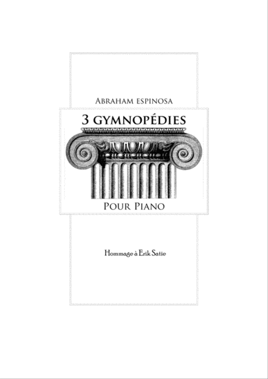 3 gymnopédies pour piano 