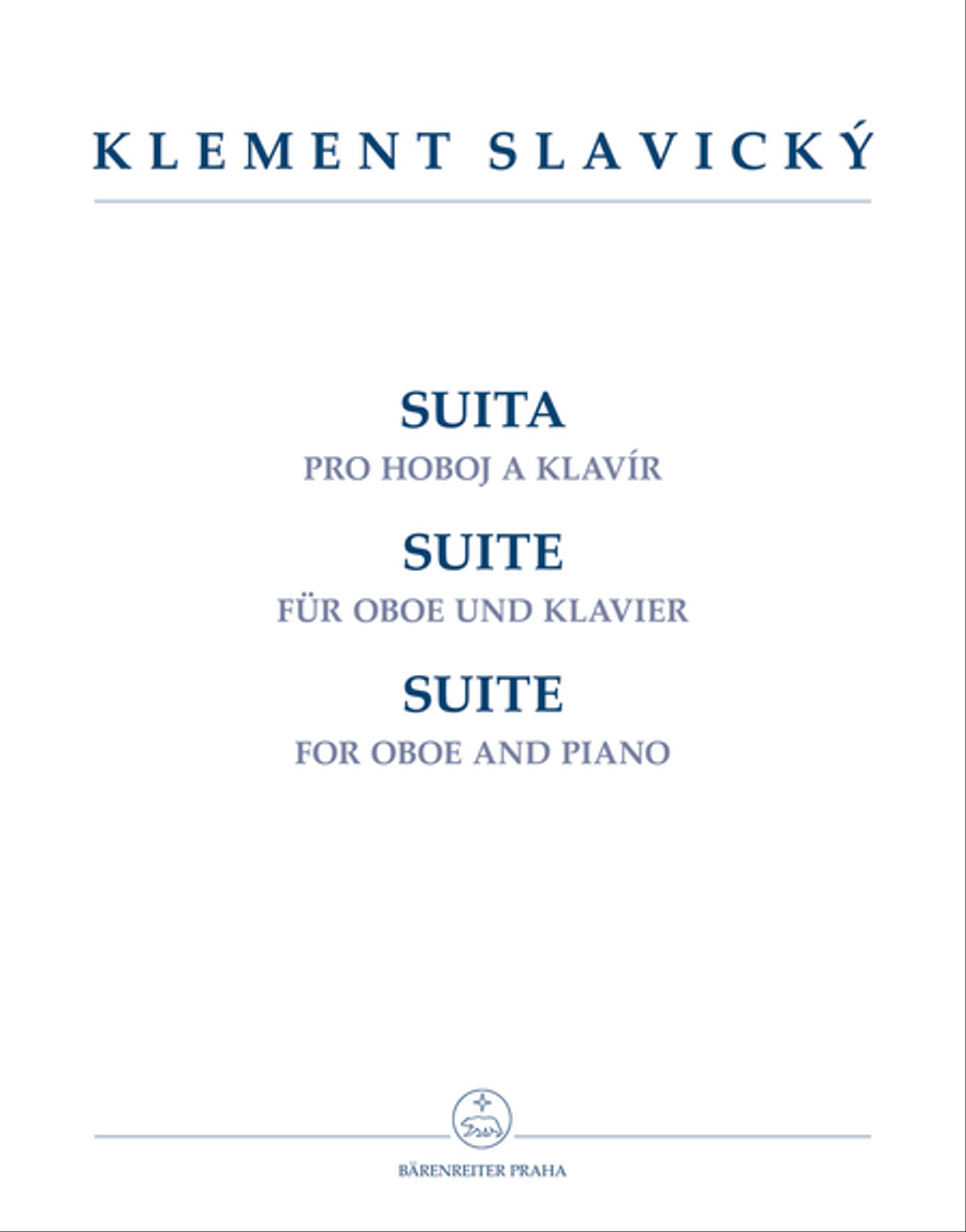 Suite for Oboe and Piano Suite for Oboe and Piano Piano Accompaniment scores gallery preview page 1