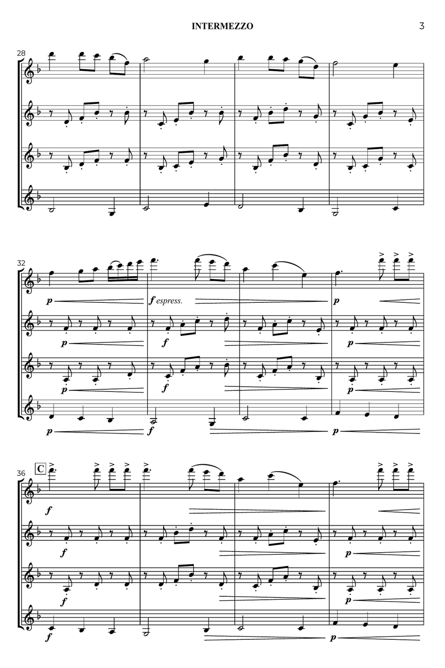 Intermezzo from the opera 