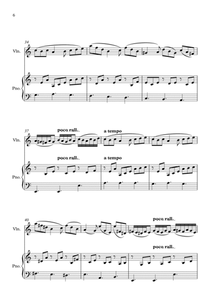 Meditation, (Opus 18), for Violin and Piano image number null