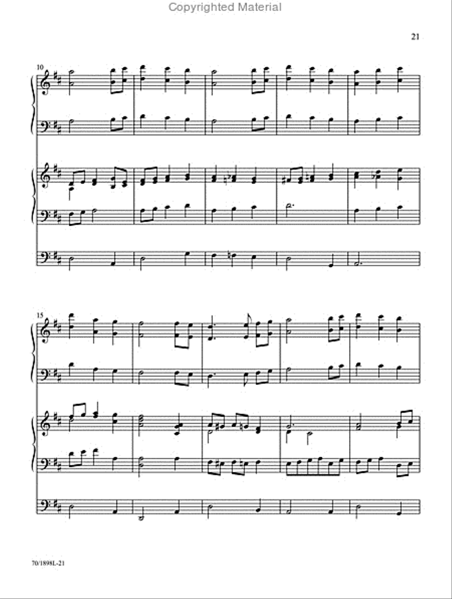 What Shall I Give to the Child? Organ scores gallery preview page 7