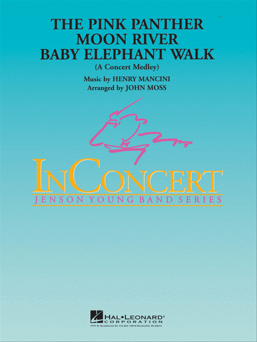 Pink Panther/Moon River/Baby Elephant Walk (Concert Medley) Concert Band scores gallery preview page 1