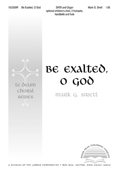 Be Exalted, O God