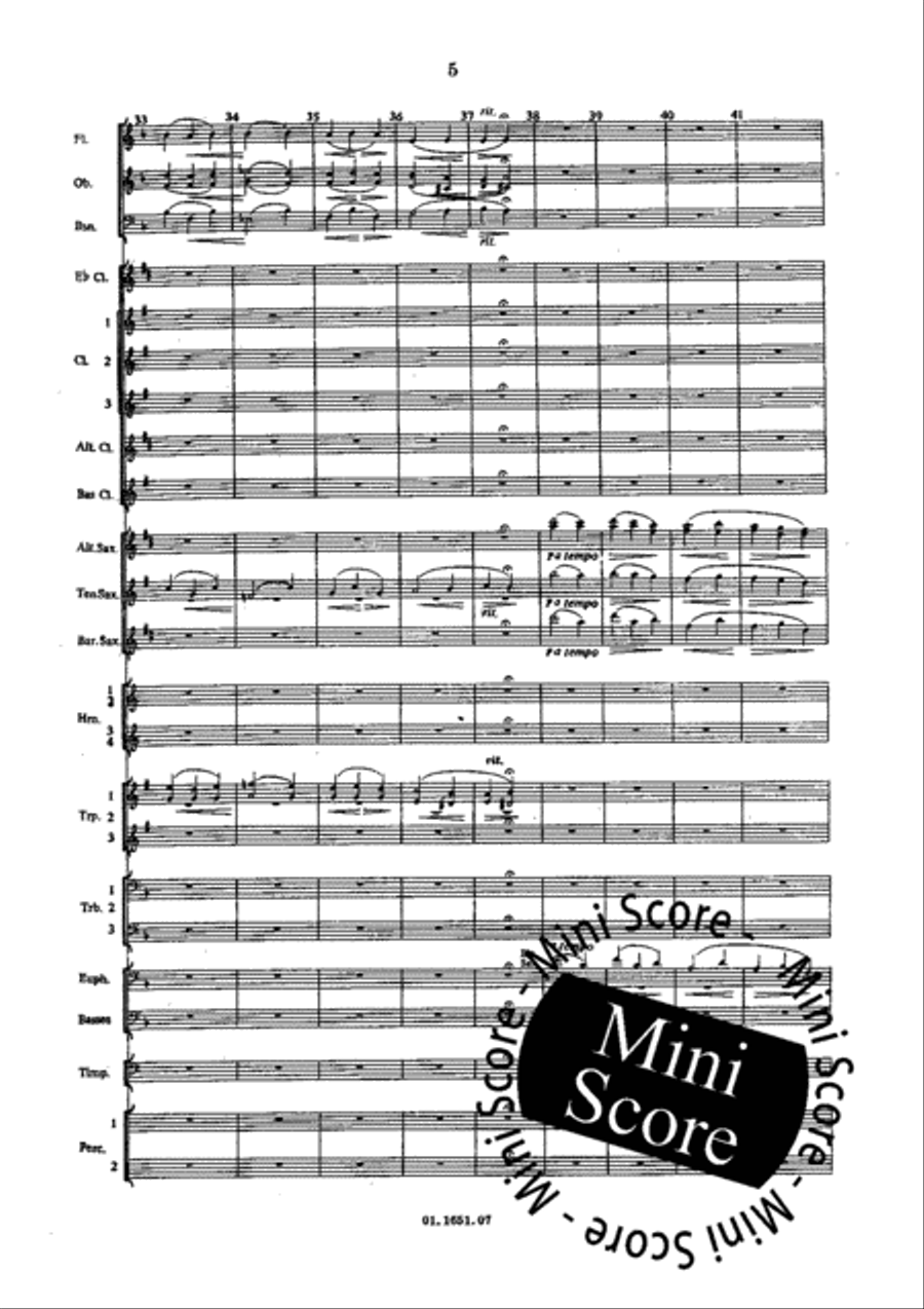 Cordoba Concert Band scores gallery preview page 9