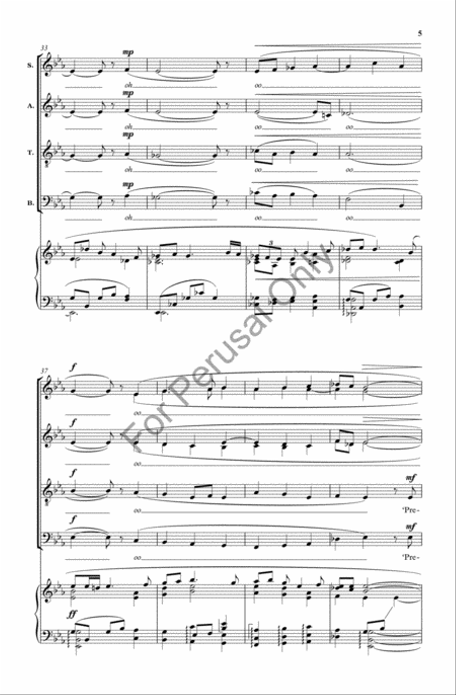 Wexford Carol 4-Part scores gallery preview page 5