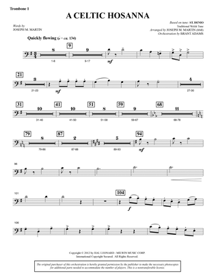 A Celtic Hosanna - Trombone 1