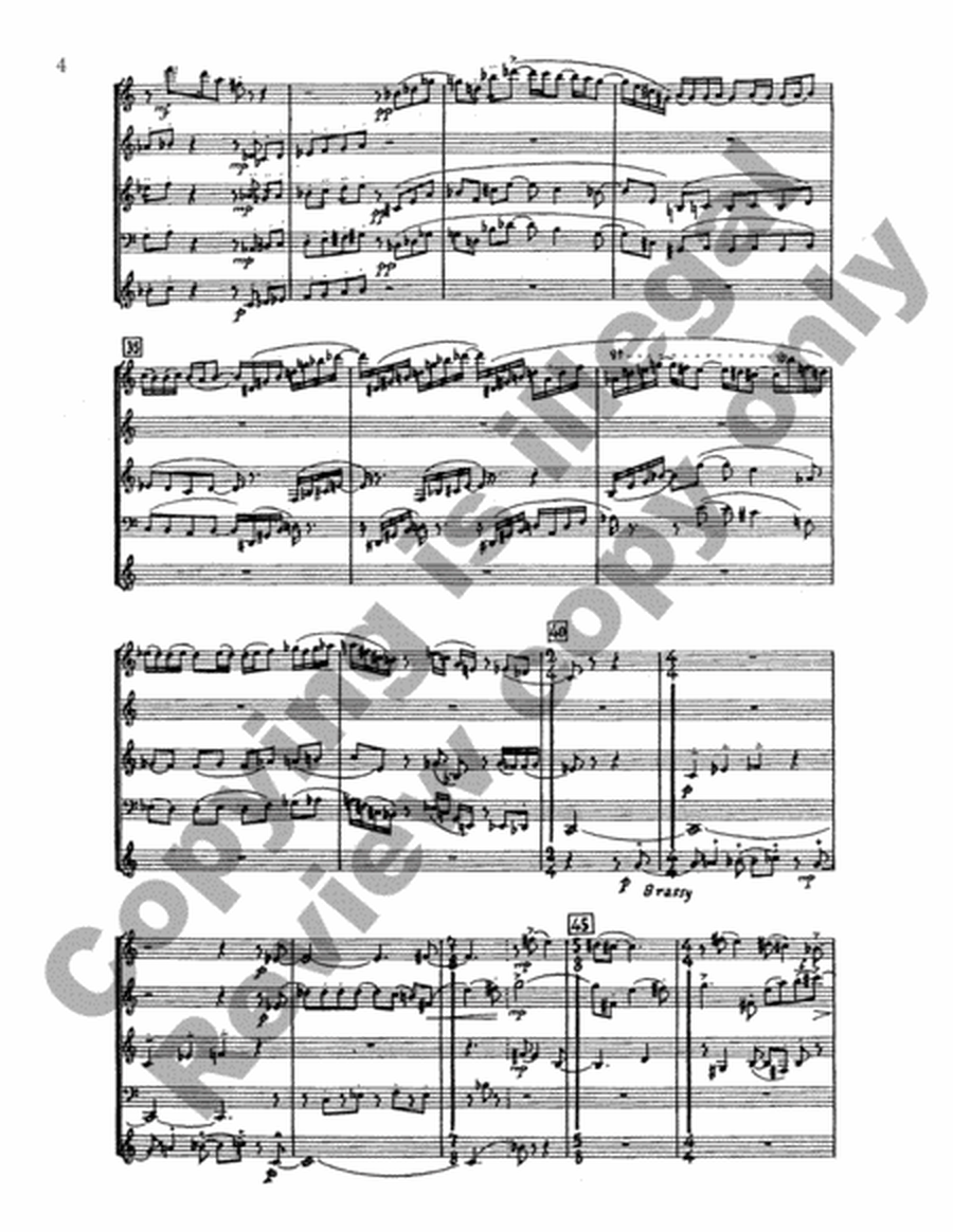 Concerto for Woodwind Quintet (Score)