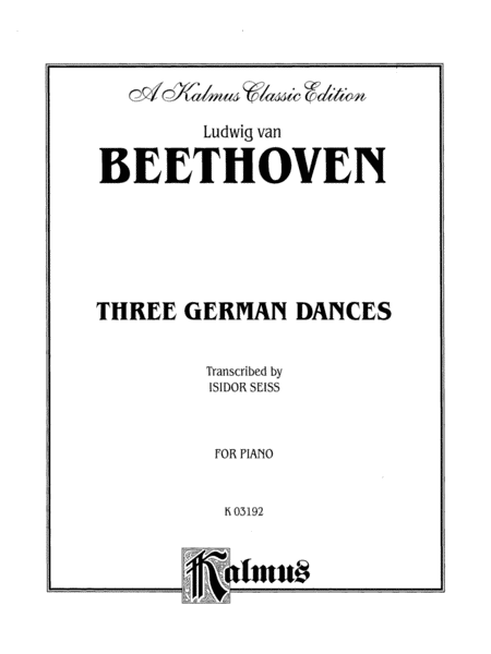 Three German Dances