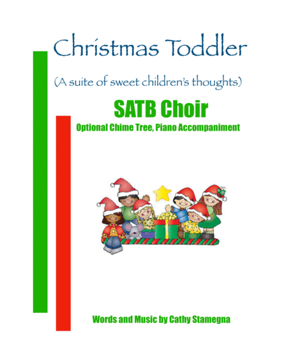 Christmas Toddler (SATB Choir, Optional Chime Tree, Piano Accompaniment) image number null